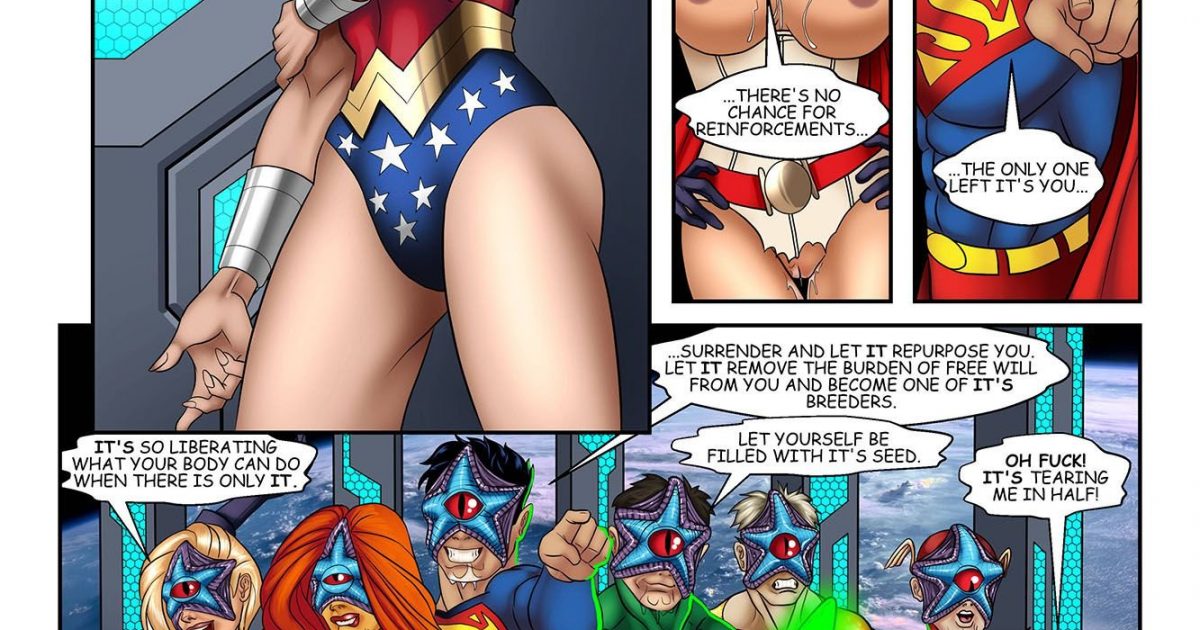 Conqueror Starro Justice League The Black Pharaoh Cartoon Porn Comic